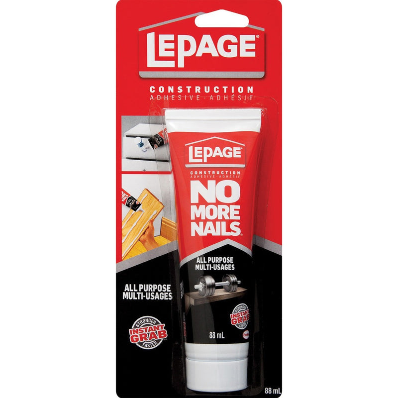 LePage No More Nails All Purpose Adhesive - The Supply Room