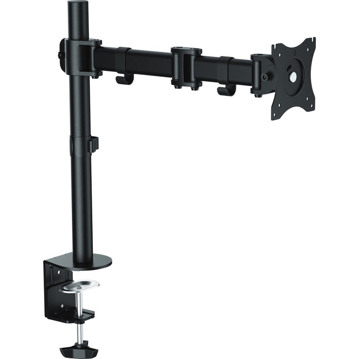 Lorell Active Office Mounting Arm for Monitor - Black