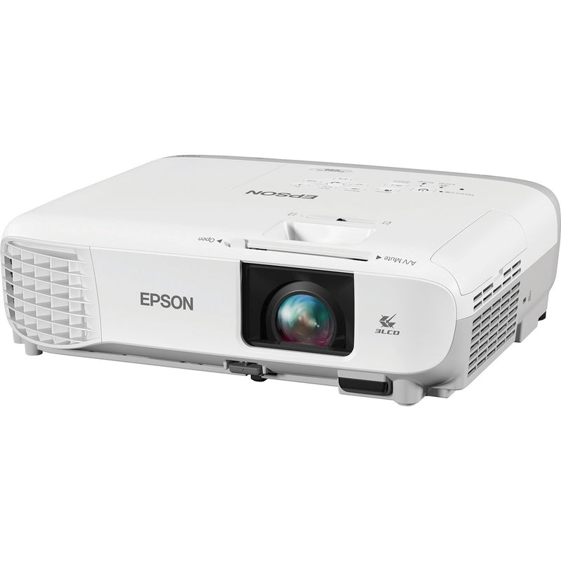 Epson PowerLite X39 LCD Projector - 4:3 - White, Gray - The Supply Room