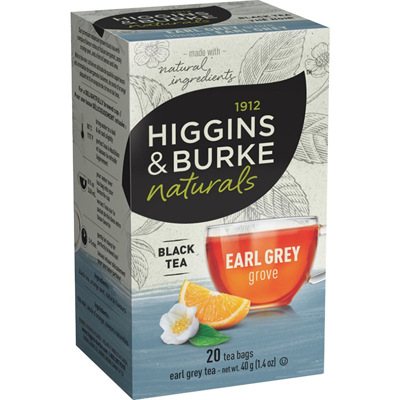 Higgins & Burke Naturals Earl Grey Black Tea Bags
