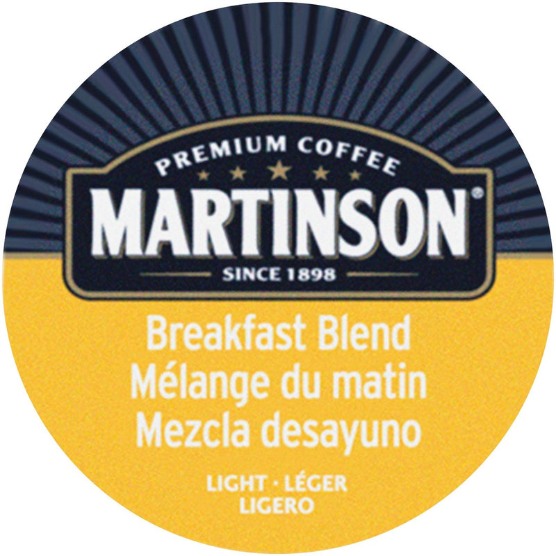 Martinson Breakfast Blend Light Roast Coffee K-Cup