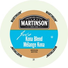 Martinson Joe's Kona Blend Med Roast Coffee K-Cup