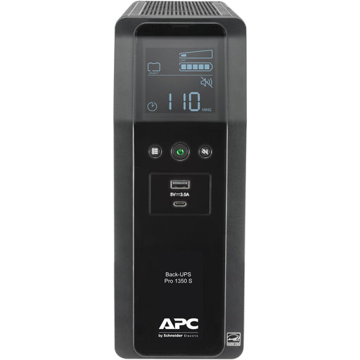 APC by Schneider Electric Back-UPS Pro BR BR1350MS 1350VA Tower UPS - The Supply Room