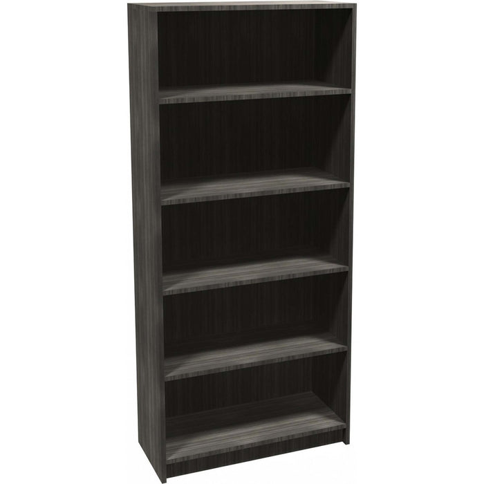 Heartwood Innovations Grey Dusk 5-shelf Bookcase