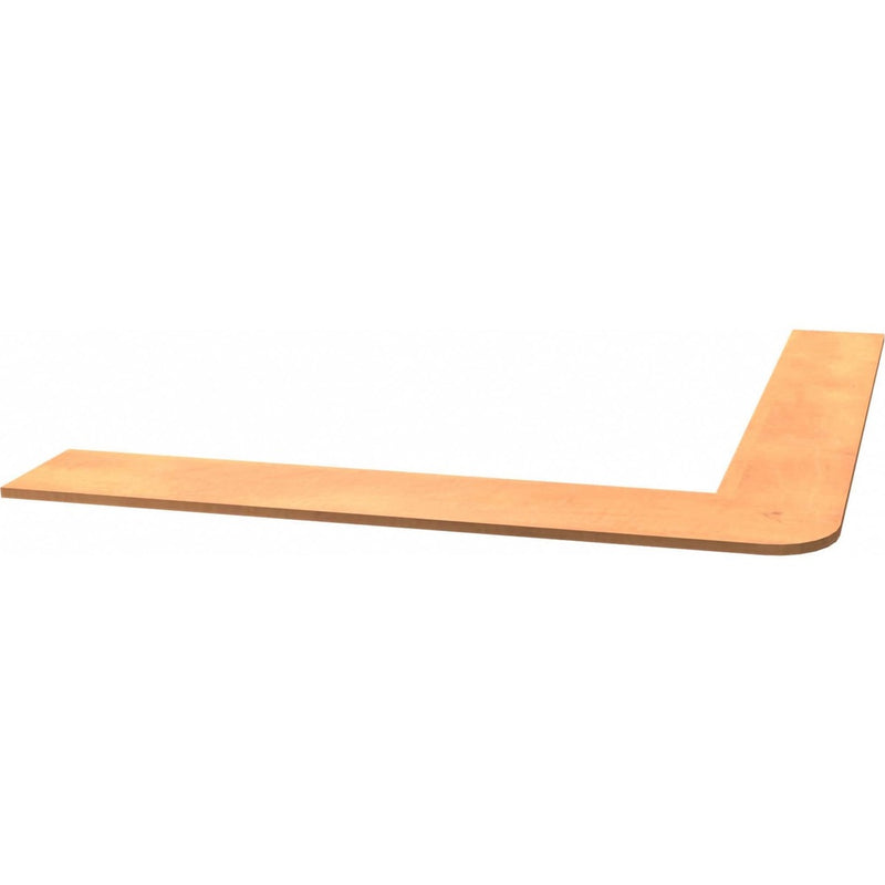 Heartwood Innovations Sugar Maple Laminated Desk Suites Countertop Shelf - The Supply Room