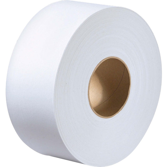 Metro Paper Jumbo Roll 2 Ply Bathroom Tissue - 2 Ply - 3.3" x 1000 ft - White - Soft - For Washroom - 12 / Car