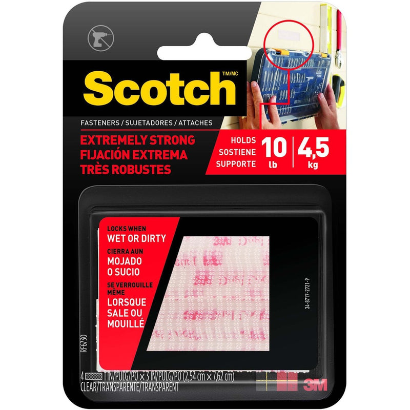 Scotch 1"x3" Extreme Fasteners - The Supply Room