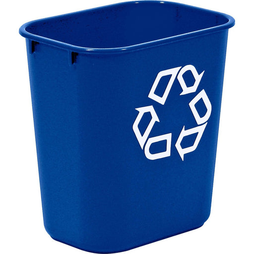 Rubbermaid Commercial Blue Deskside Recycling Container - The Supply Room