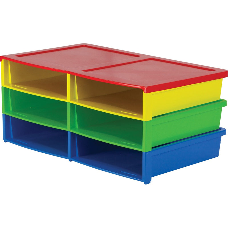 Storex 6-compartment Litreature Sorter - 1Each
