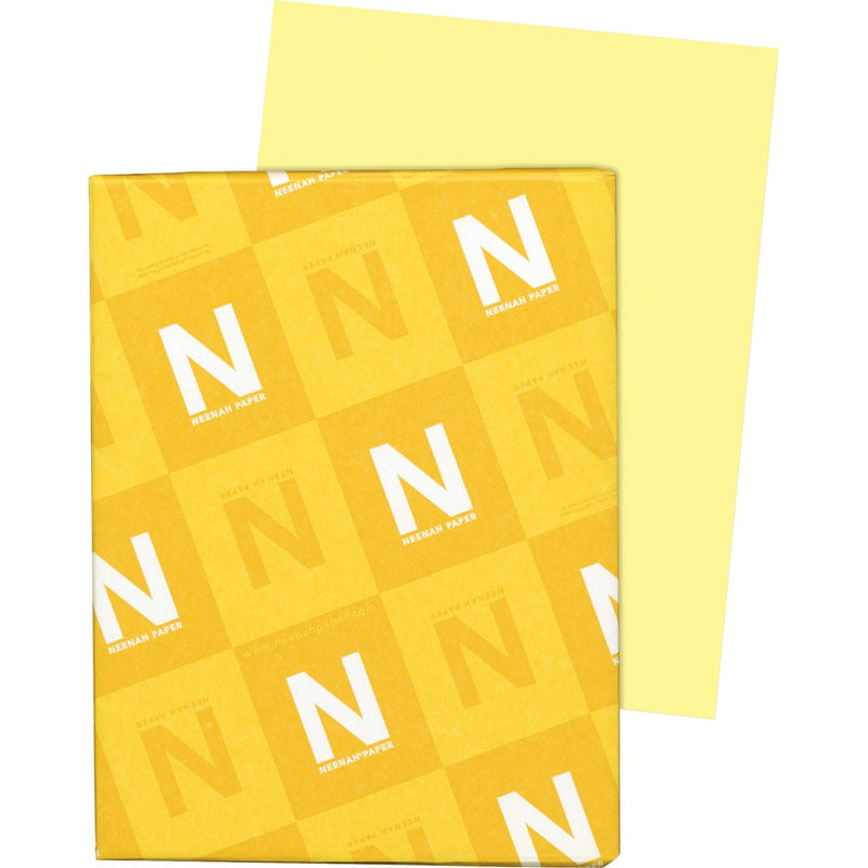Exact Inkjet, Laser Vellum Paper - Letter - 8 1/2" x 11" - 67 lb Basis Weight - 250 / Pack - Yellow