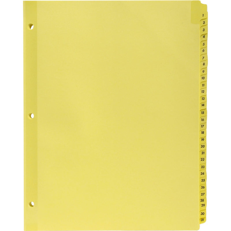 Business Source Preprinted 1-31 Tab Index Dividers