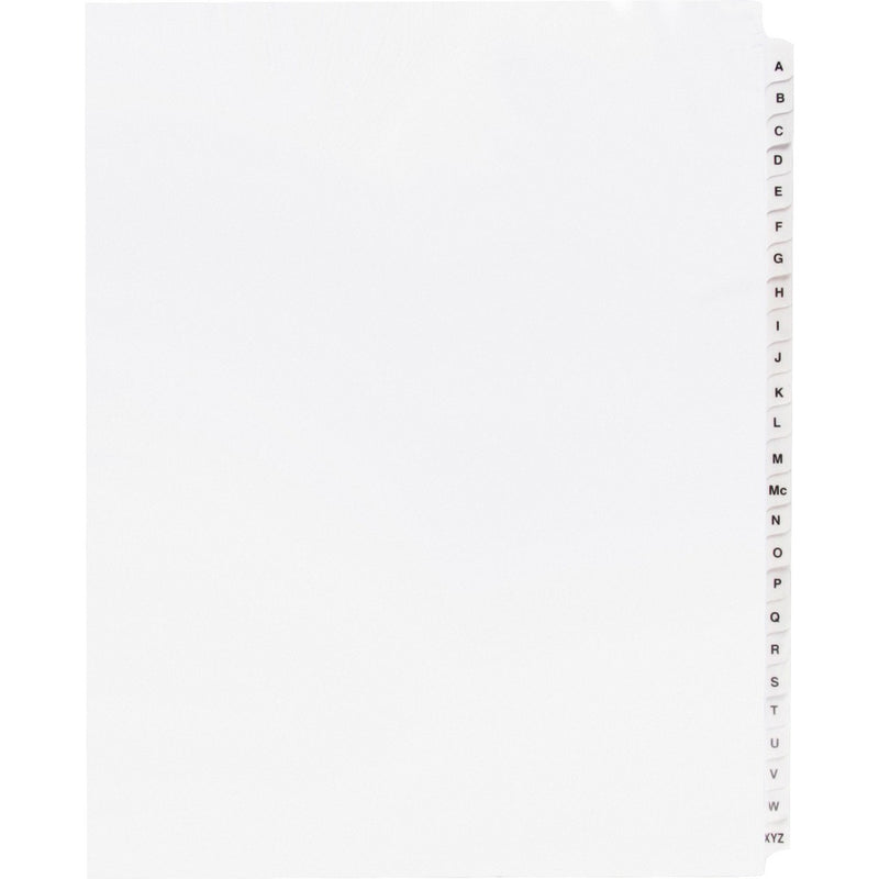 Business Source A-Z Tab Table of Contents Index Dividers