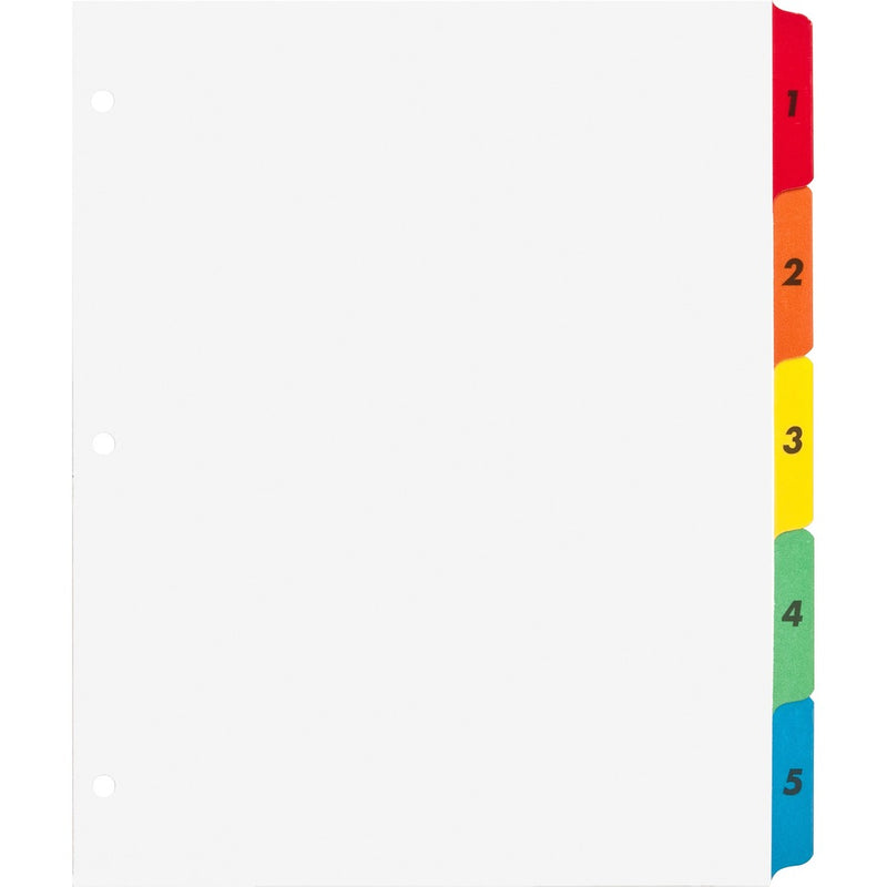 Business Source Table of Content Quick Index Dividers