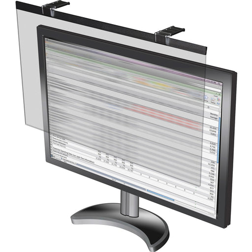 Business Source LCD Monitor Privacy Filter Black - The Supply Room