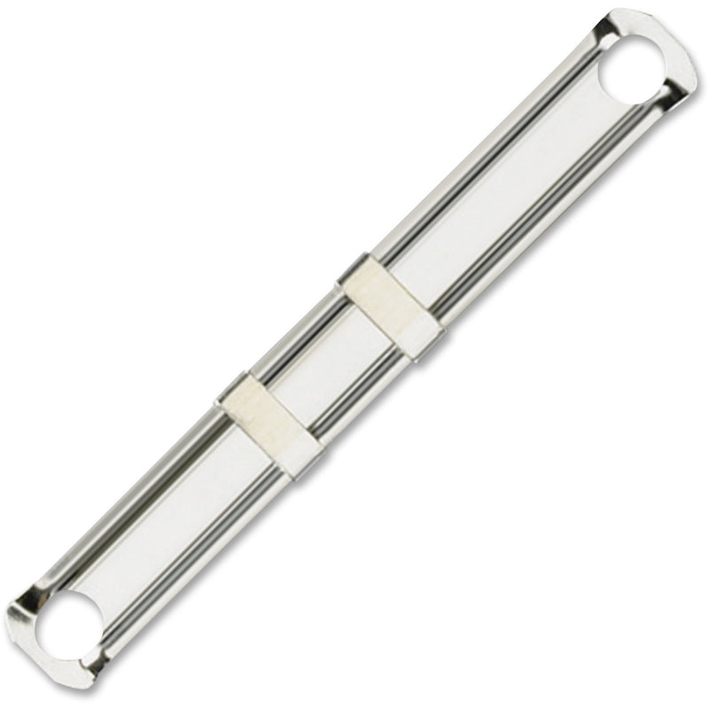 Business Source Prong Fastener Compressors - for Paper - 100 / Box - Silver