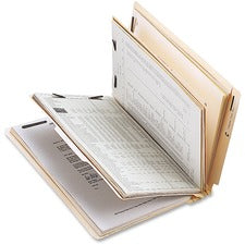 Business Source 6-Part End Tab Classification Folders