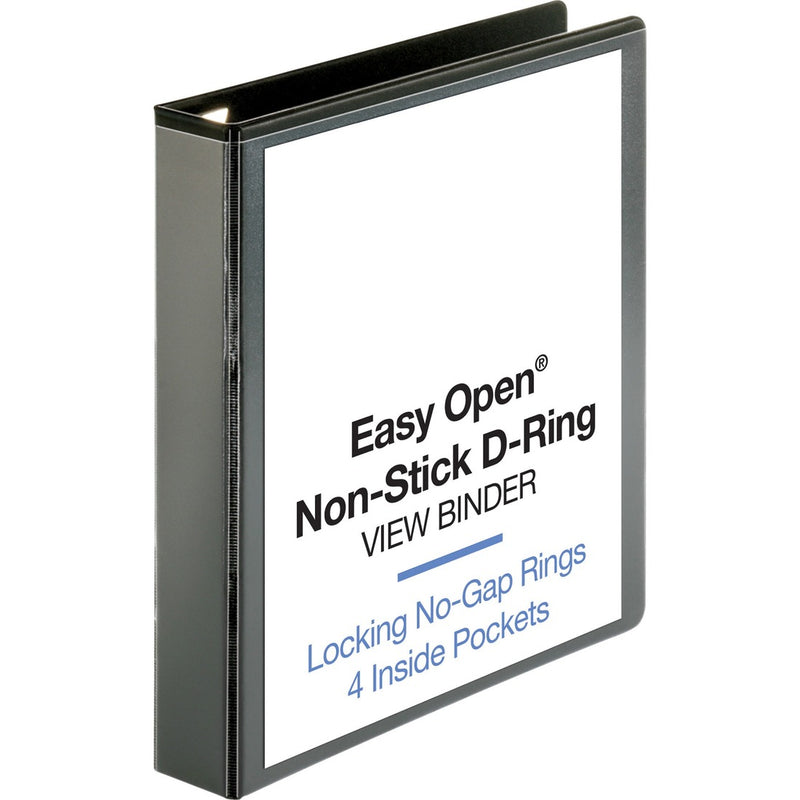 Business Source Locking D-Ring View Binder - The Supply Room