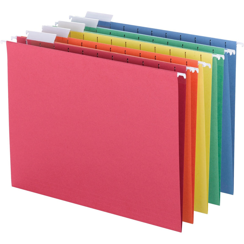 Business Source 1/8-cut Tab Slots Hanging File Folder