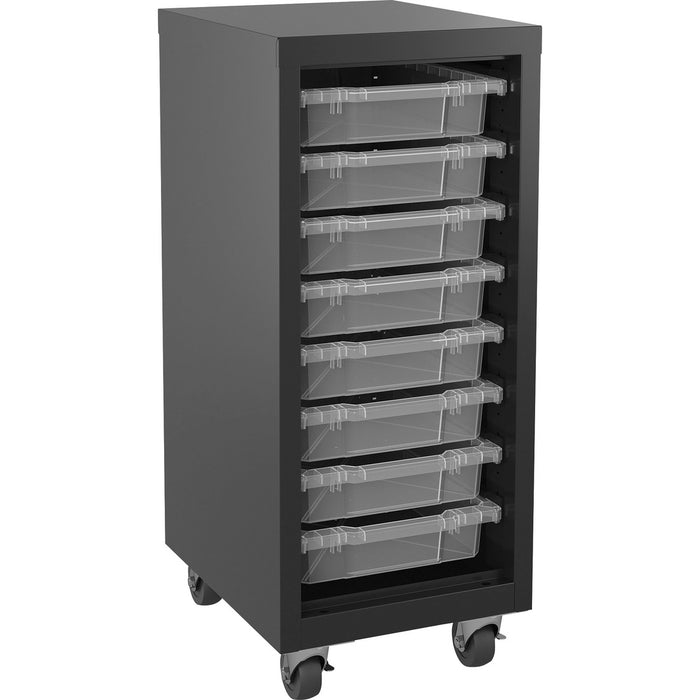 Lorell Pull-out Bins Mobile Storage Tower