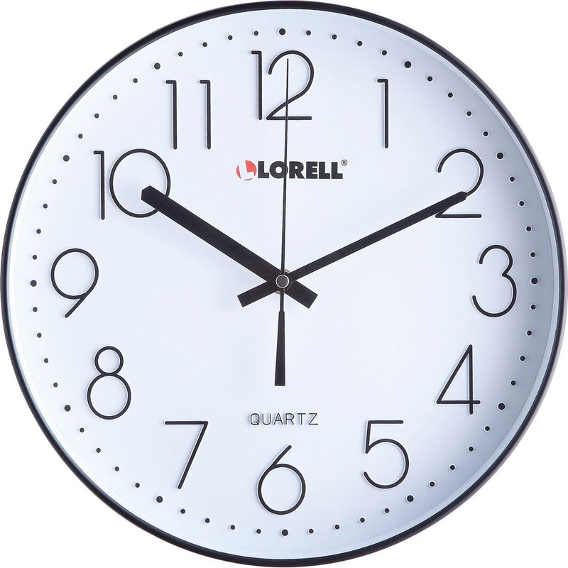 Lorell 12" Quiet Wall Clock