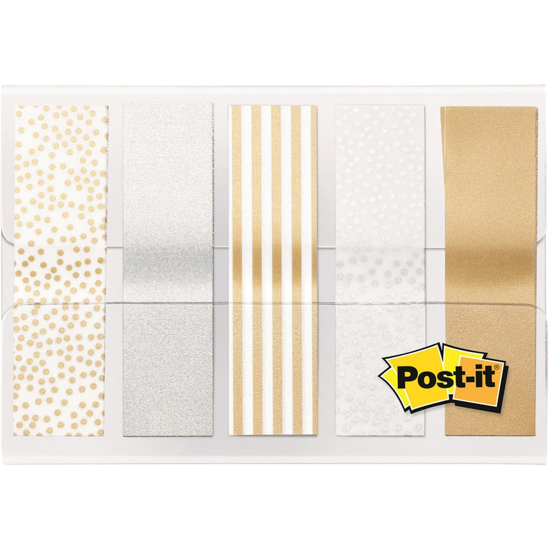 Post-it&reg; Designer Flags in On-the-Go Dispenser