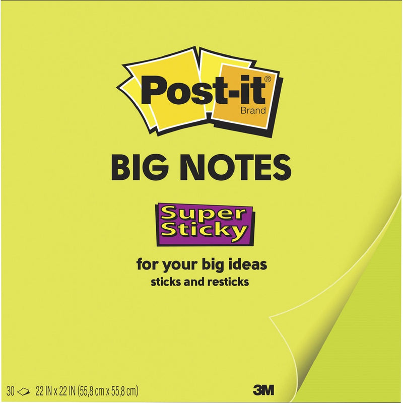 Post-it&reg; Super Sticky Big Notes