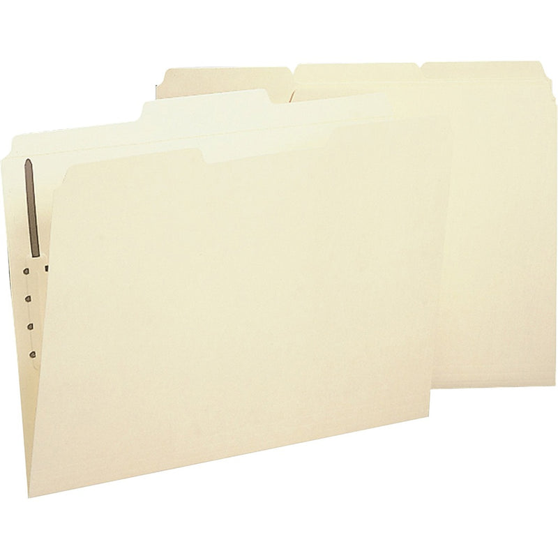Business Source 2-ply Tab Legal Fastener Folders