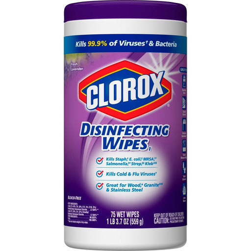 Clorox Lavender Disinfecting Wipes - The Supply Room