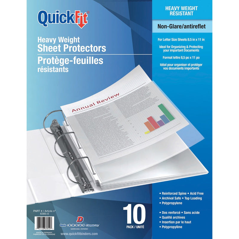 QuickFit Sheet Protectors