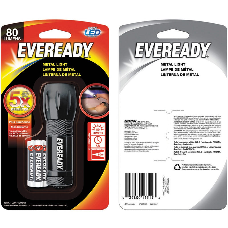 Eveready Compact LED Metal Flashlight