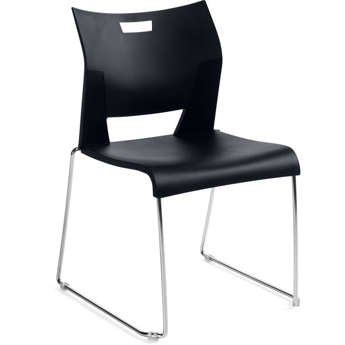 Global Duet Armless Stacking Chair