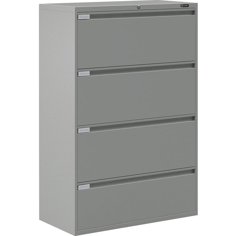 Global 9300 Series Full Pull Lateral File - 4-Drawer