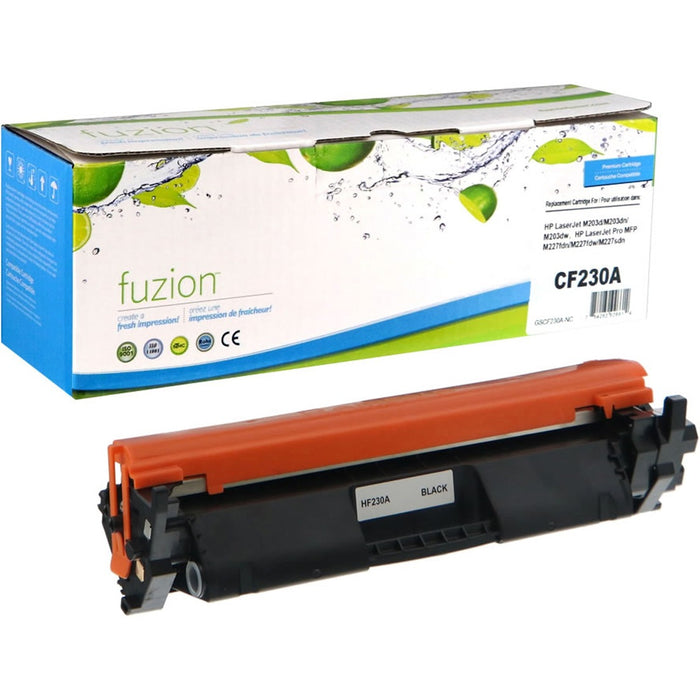 fuzion Remanufactured Toner Cartridge - Alternative for HP 30A (CF230A) - Black