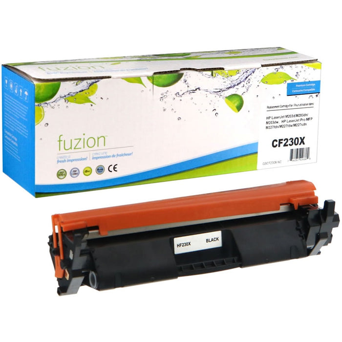 fuzion Remanufactured Toner Cartridge - Alternative for HP 30A (CF230X) - Black