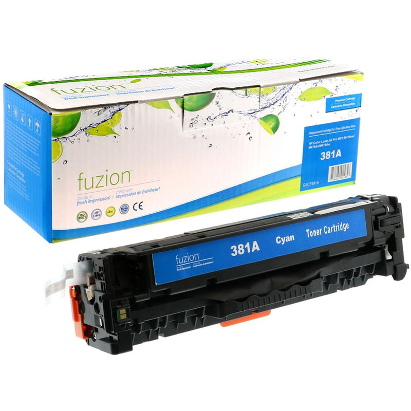 fuzion Remanufactured Toner Cartridge - Alternative for HP 312X - Cyan