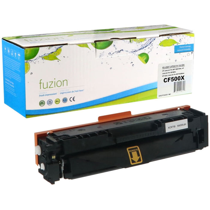 fuzion Remanufactured Toner Cartridge - Alternative for HP 202X (CF500X) - Black