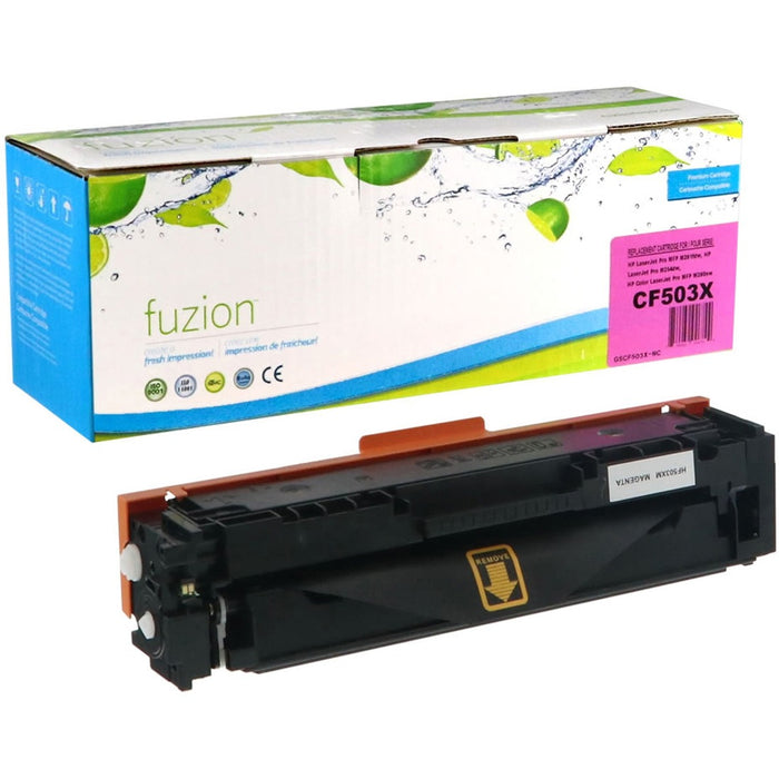 fuzion Remanufactured Toner Cartridge - Alternative for HP 202X (CF503X) - Magenta
