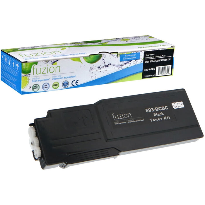 fuzion Remanufactured Toner Cartridge - Alternative for Dell 593-BCBC - Black
