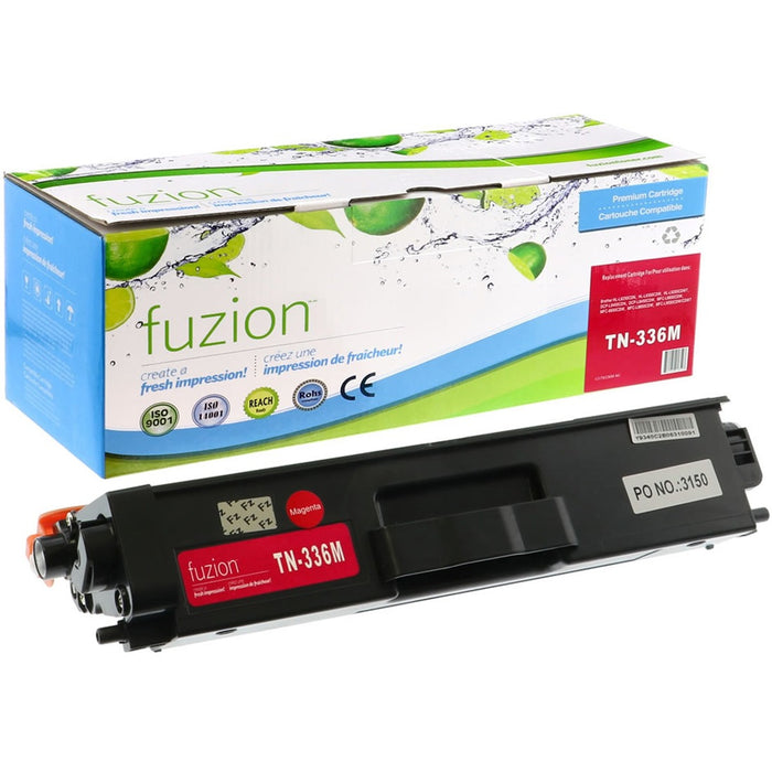 fuzion Remanufactured Toner Cartridge - Alternative for Brother TN336 - Magenta