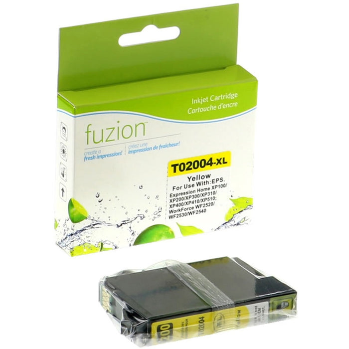 fuzion Remanufactured Ink Cartridge - Alternative for Epson 200XL (T200XL420) - Yellow