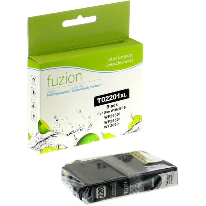 fuzion Remanufactured Ink Cartridge - Alternative for Epson 220XL (T220XL120) - Black