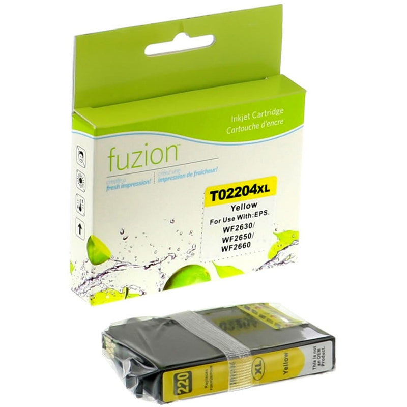fuzion Remanufactured Ink Cartridge - Alternative for Epson 220XL (T220XL420) - Yellow