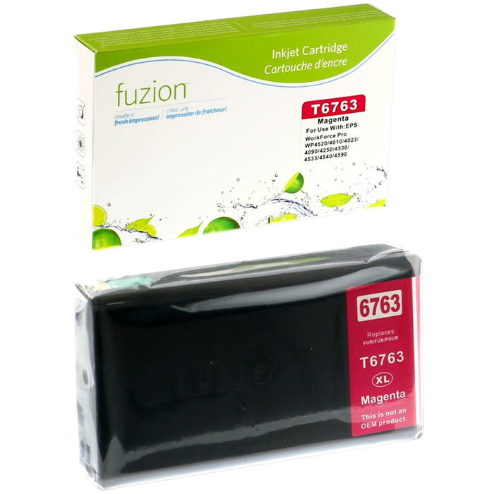 fuzion Remanufactured Ink Cartridge - Alternative for Epson 676XL (T676XL320) - Magenta