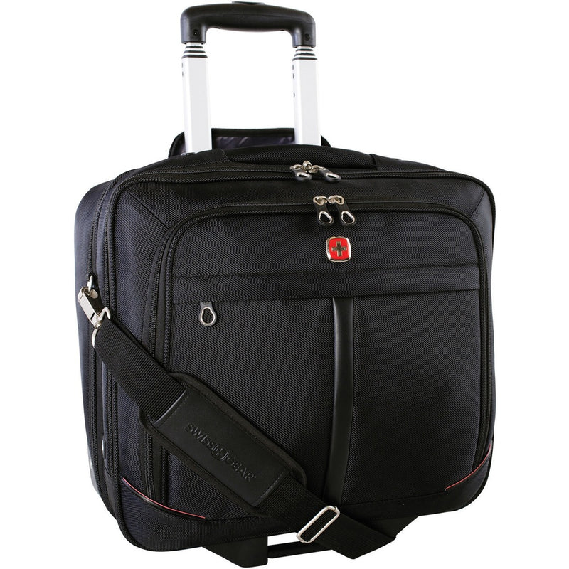 Holiday Travel/Luggage Case (Suitcase) for 15.5" Notebook - Black - The Supply Room
