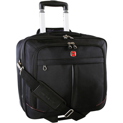 Holiday Travel/Luggage Case (Suitcase) for 15.5" Notebook - Black - The Supply Room
