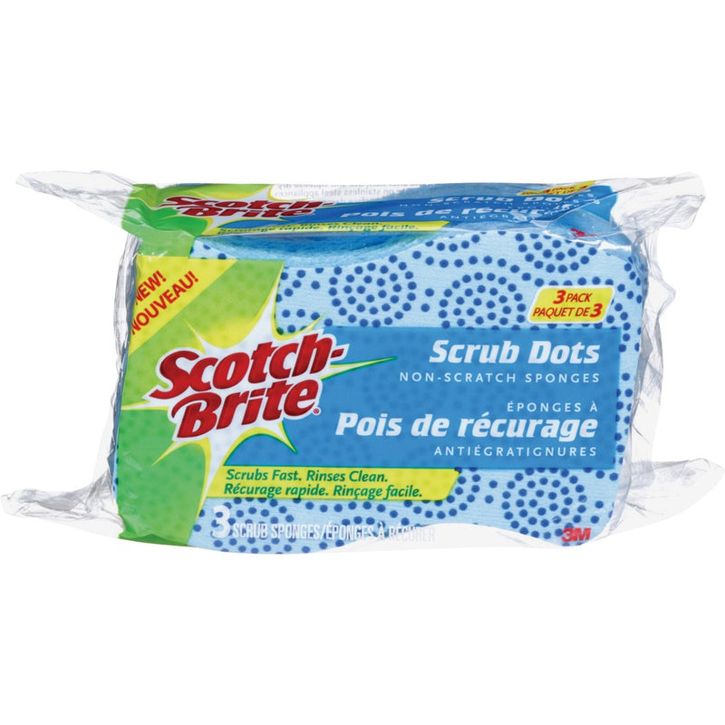 Scotch-Brite Scrub Dots Non-Scratch Sponge