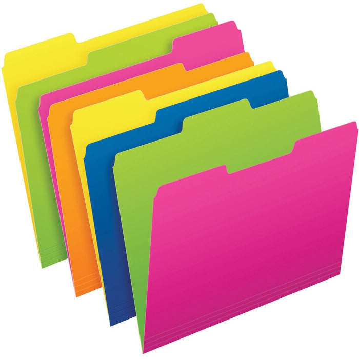 Pendaflex Twisted Glow Top Tab File Folder