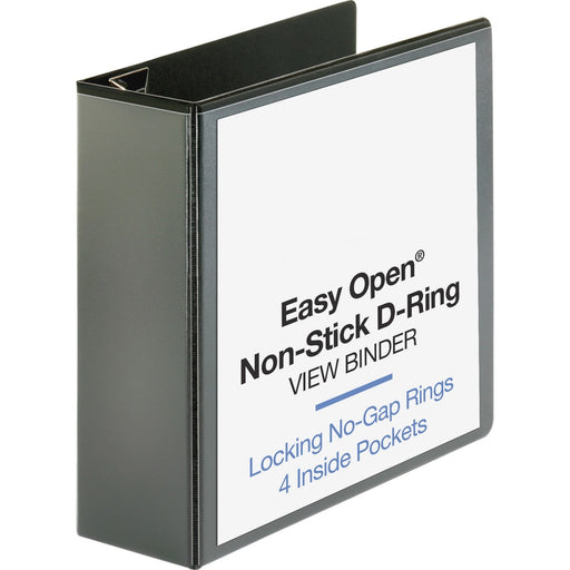 Business Source Locking D-Ring View Binder - The Supply Room