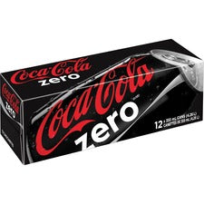 Coke Zero Canned Carbonated Beverage
