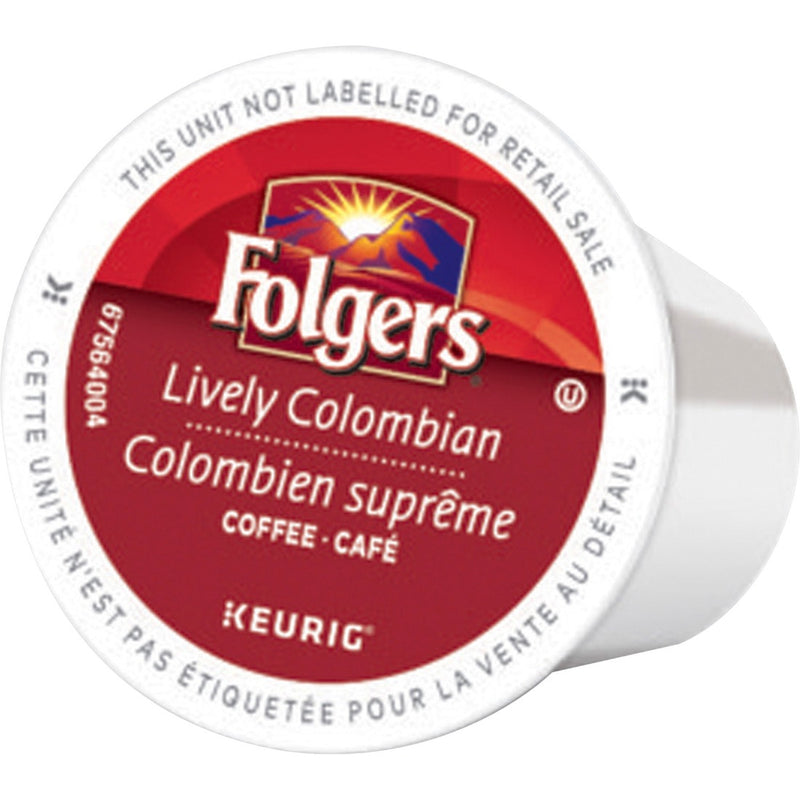 Folger Lively Colombian Coffee K-Cup - The Supply Room